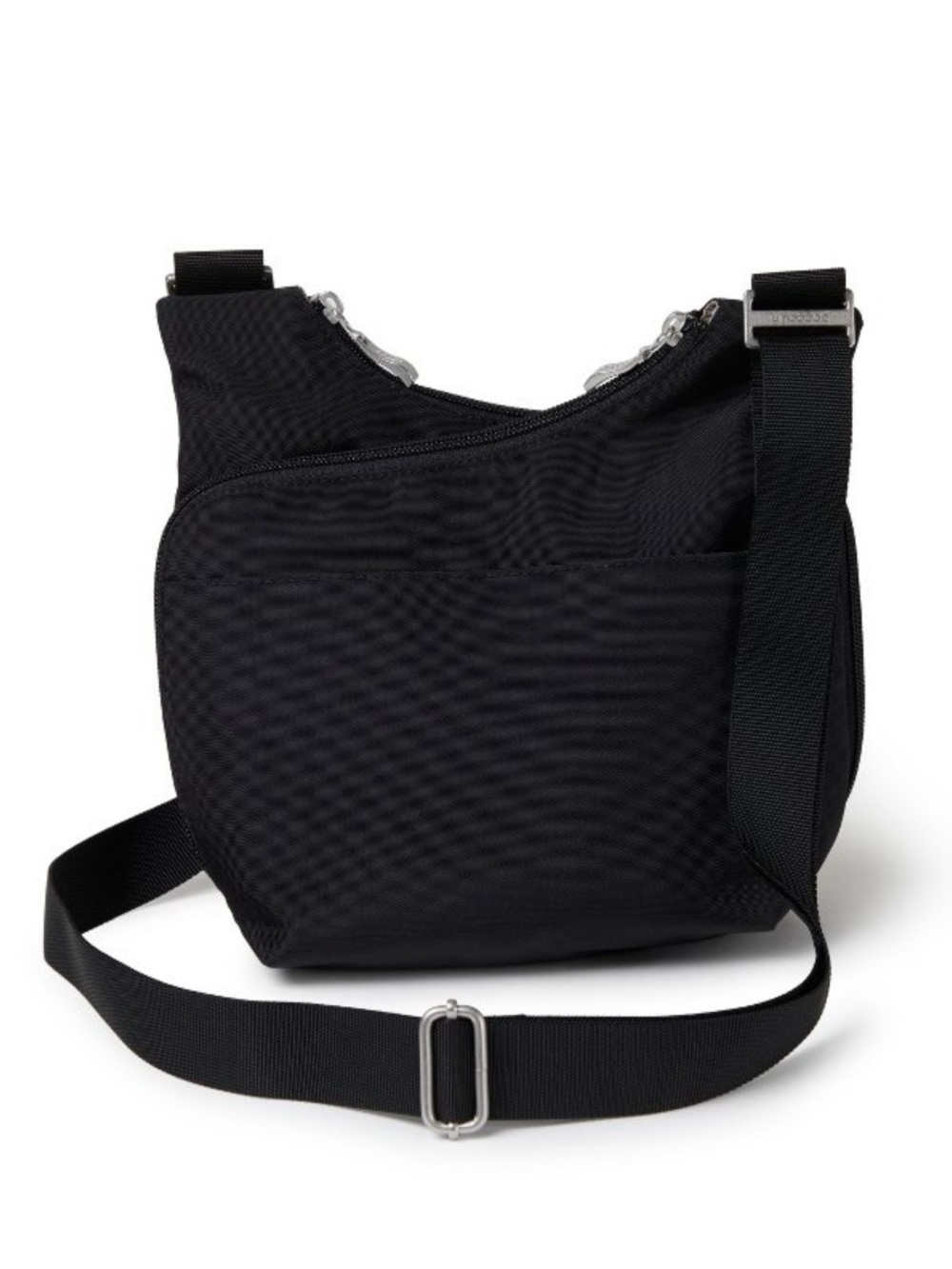 Baggallini Black Legacy Cross Cross Compact Nylon Crossbody - Picture 4 of 16